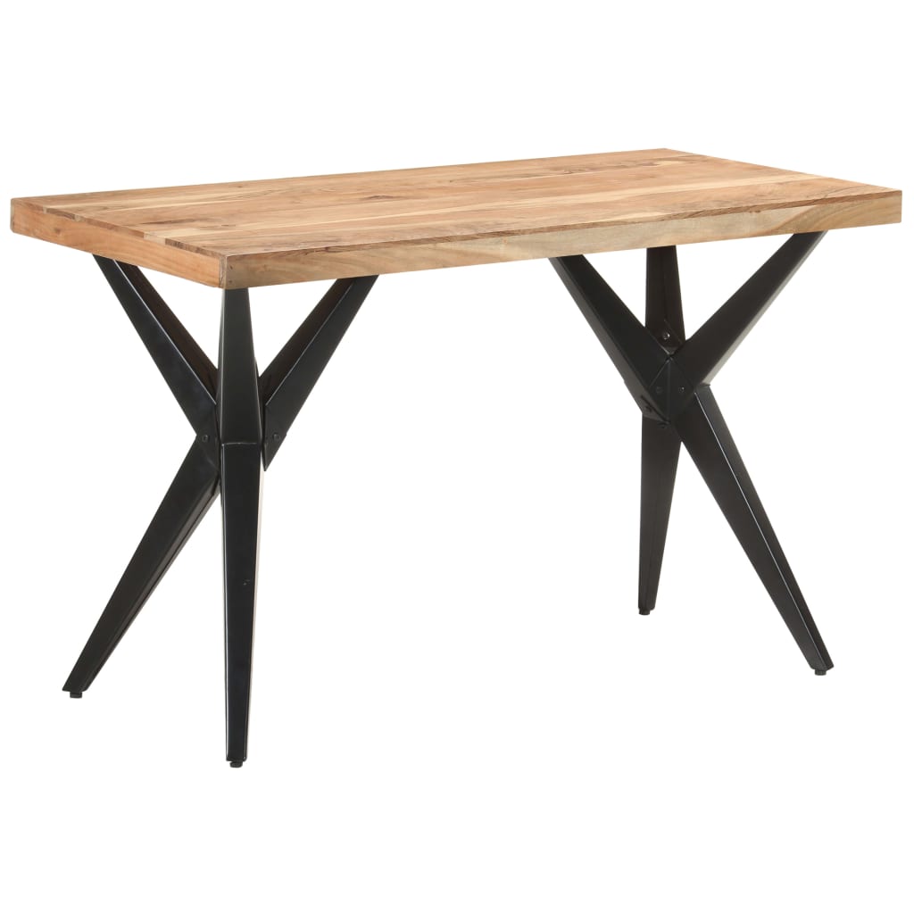 Dining Table 120x60x76 cm Solid Acacia Wood